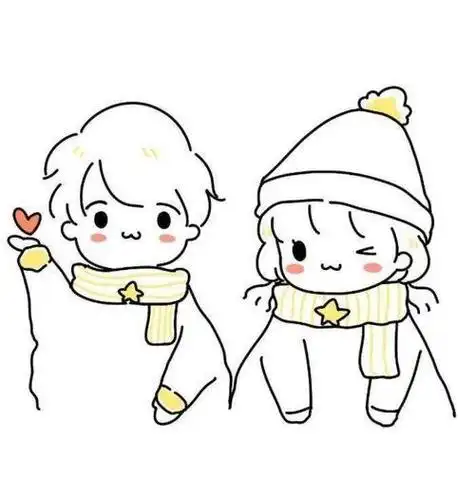 简笔画小人简笔画小人可爱女生