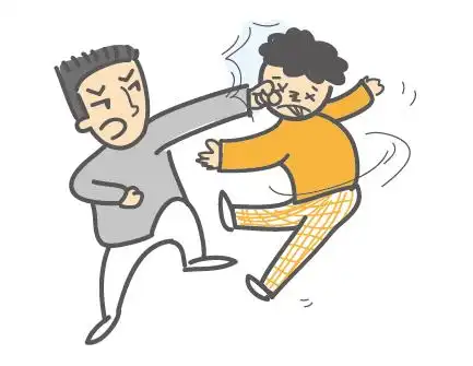 不满他人使用远光灯男子打人赔钱又领刑