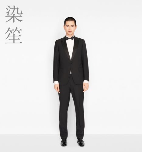 d家同款男士绅士礼服晚礼服定制羊毛西装量身定制英伦风潮流男装