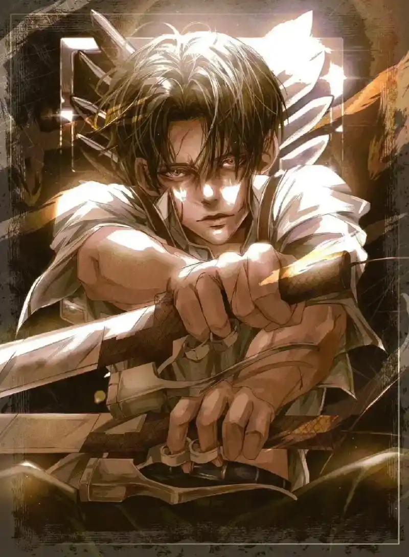 你笑兵长一米六,兵长噶你后颈肉 #进击的巨人 #利威尔兵长  - 抖音