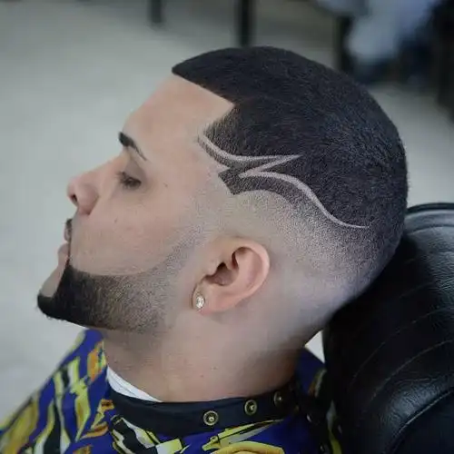 雕发小创意让男士发型不再单调