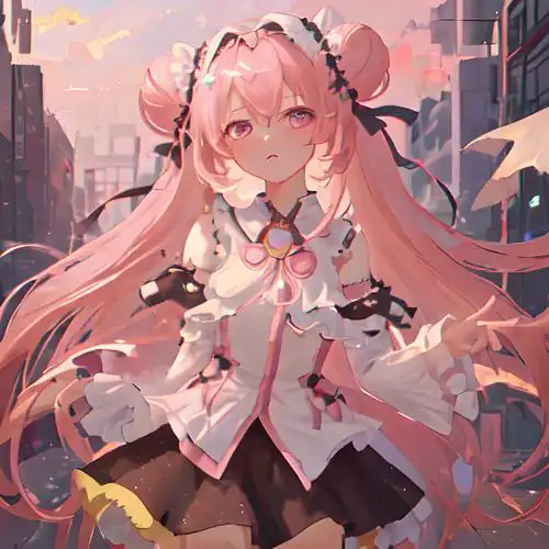 漫画头像女生可爱图片