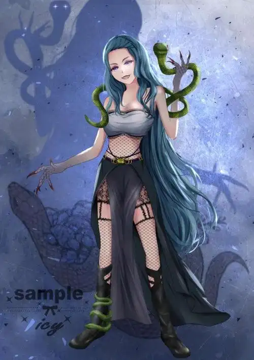 变身蛇女图片漫画,女子变成蛇女-图片大观-奇异网