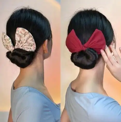 丸子头怎么扎简单好看怎样盘丸子头简单好看