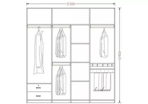 家装用数据说话有底气衣帽间的尺寸大揭底