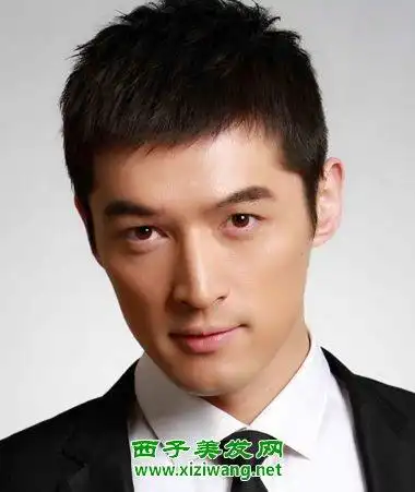 男士四方平头发型图片 清爽又有男人味