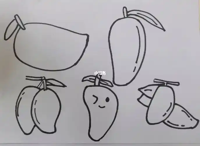 芒果简笔画