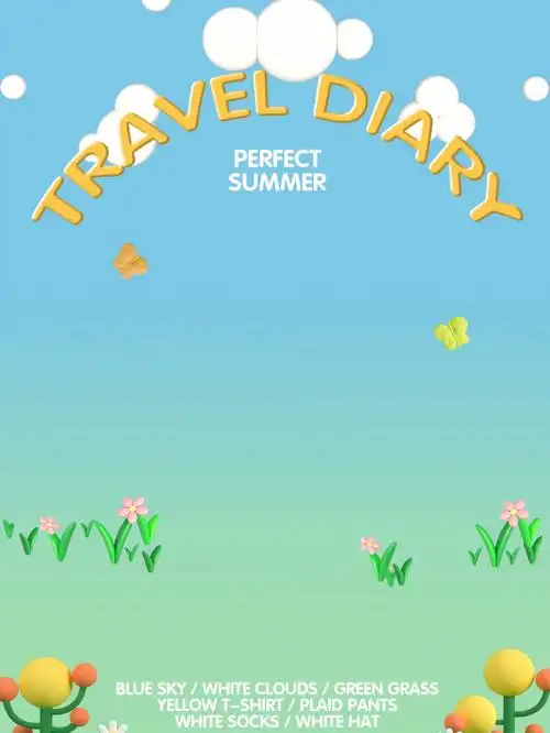 郊游百天抠图背景素材分享