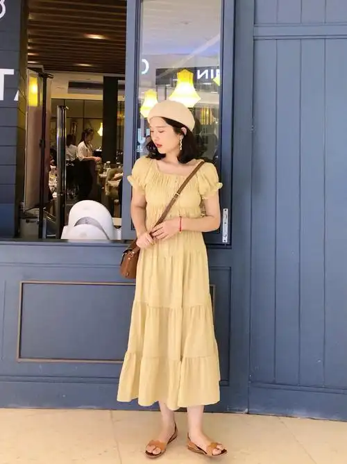 作为158的小个子,对于裙长十分敏感,一般连衣裙长度超过110,半裙超过