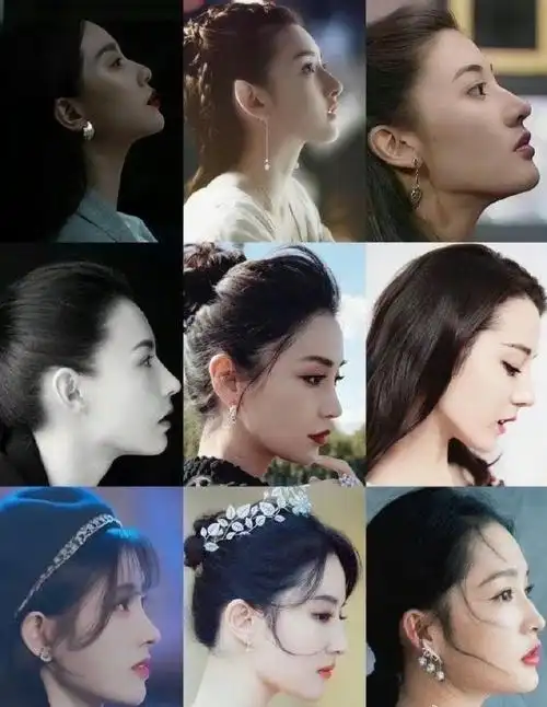 谁是你心中的第一侧颜##女明星侧颜图