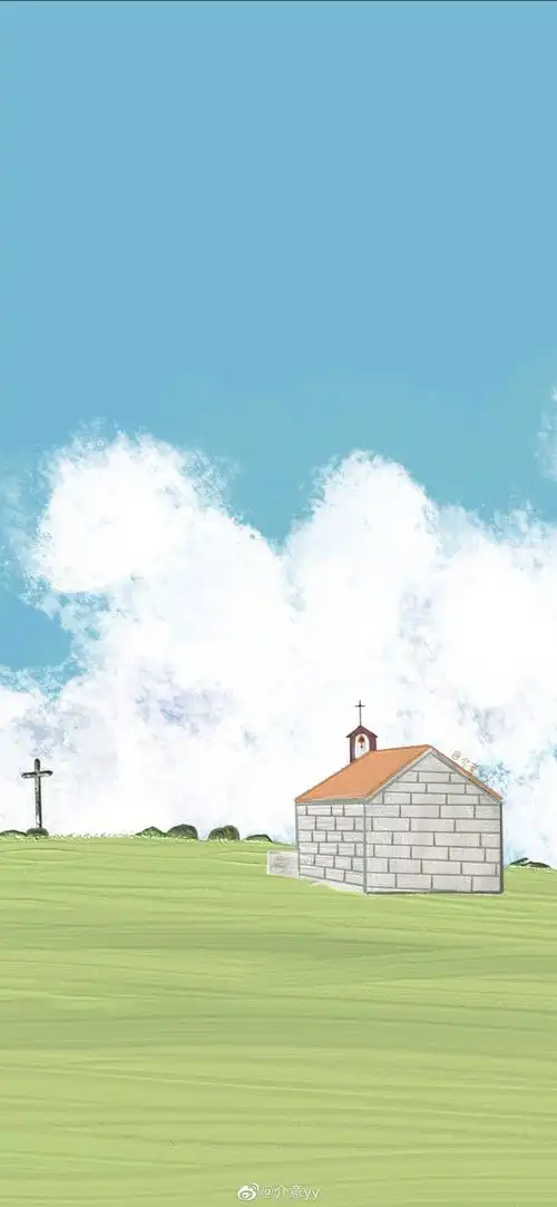 唯美治愈系小清新油画手机壁纸,与你与夏天更配哦