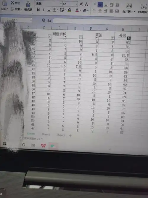 教招人第二次模拟测试结果