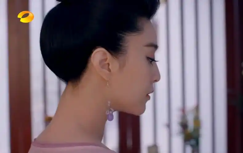 范冰冰版武则天每集截图侧脸也极美