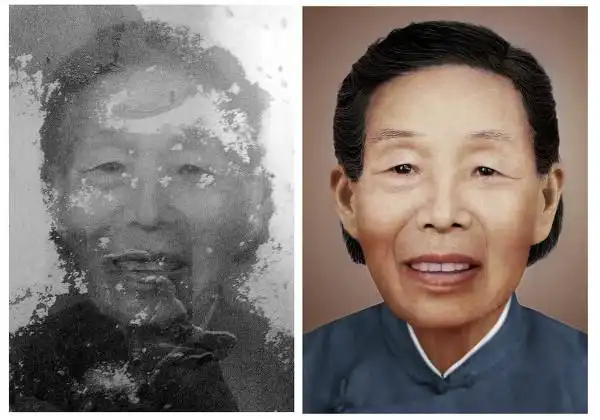 旧照片翻新