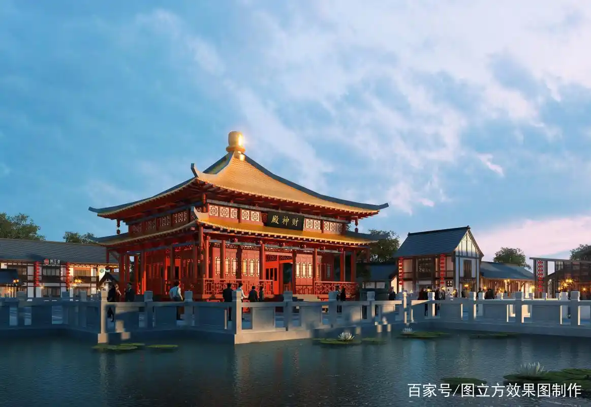 古建筑效果图图片大全集