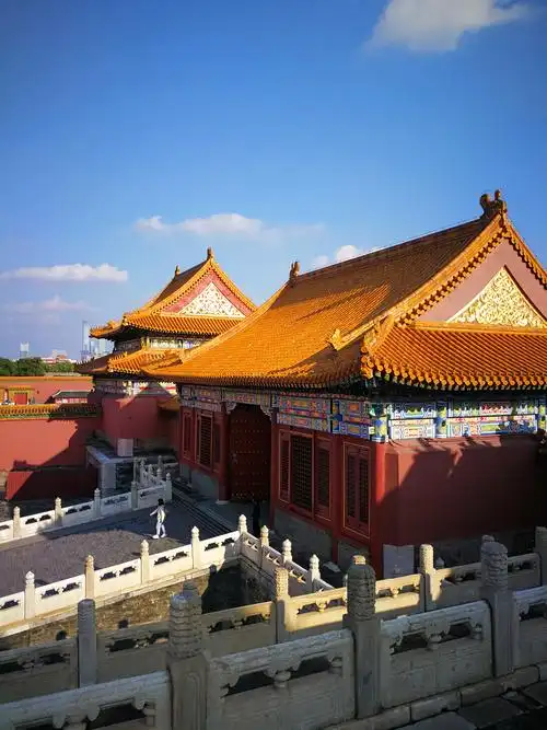 10.10 写美篇故宫旧称紫禁城,位于北京市中心的中轴线上.