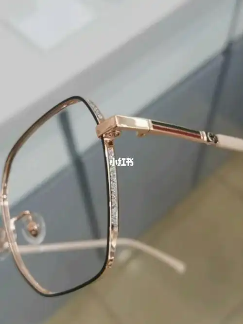 合金女生侧边星光款可配近视防蓝变色眼镜框