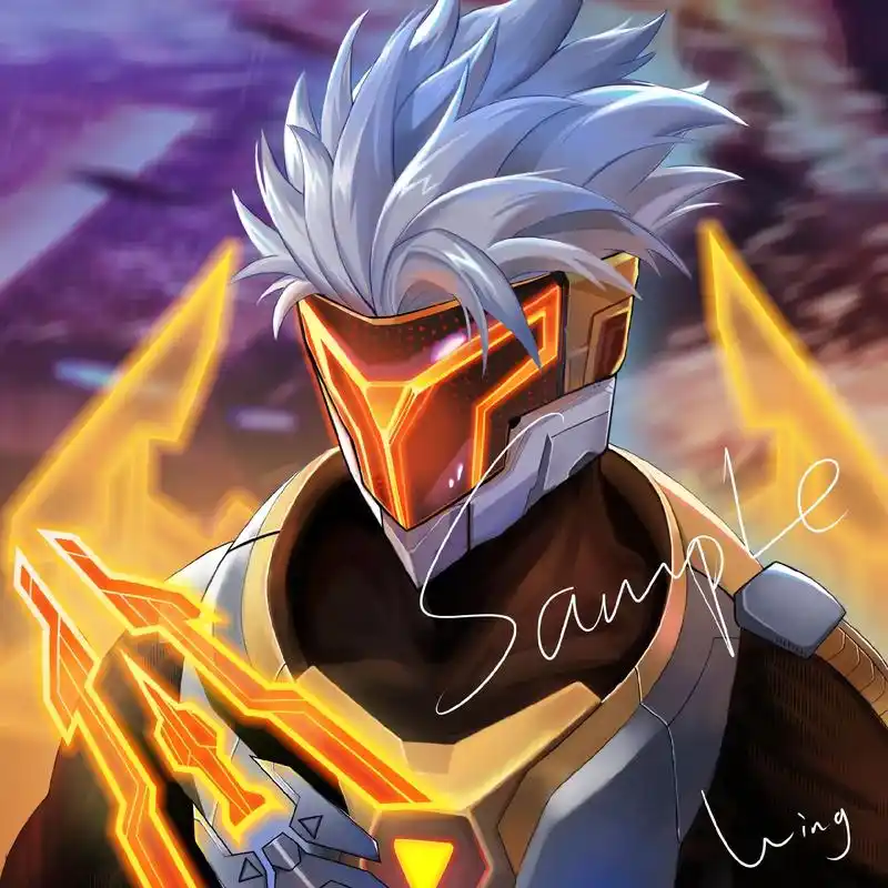 好帅的孙策#英雄联盟 #绘画 #稿子展示 #源计划劫 #劫 - 抖音