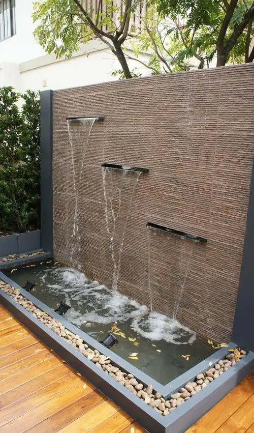 20个庭院"景观墙"设计,建一个好看的景墙,让院子更加出彩