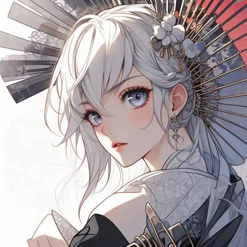 动漫女生头像高冷,绝美又高级9378 谁能拒绝这么好看的女生头像呢