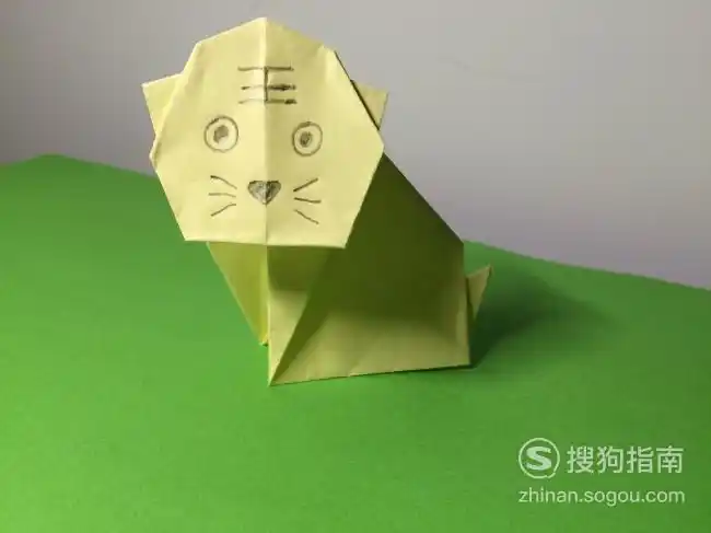 折纸气球小老虎可爱