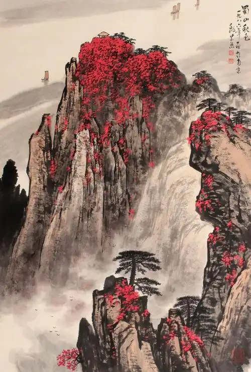 魏紫熙山水画作品选(大图)