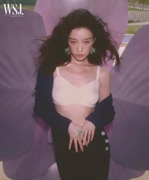 倪妮颗粒感摩登大片##倪妮wsj.七月刊封面##wsj.新刊