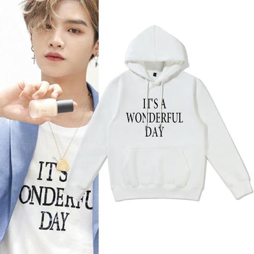 justin黄明昊同款乐华七子连帽卫衣外套情侣装衣服春秋季上衣男