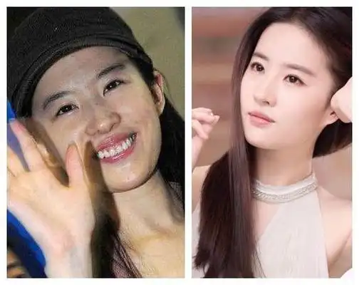 明星们"不化妆"毫无气质可言?有图有"真相""素颜"无法直视