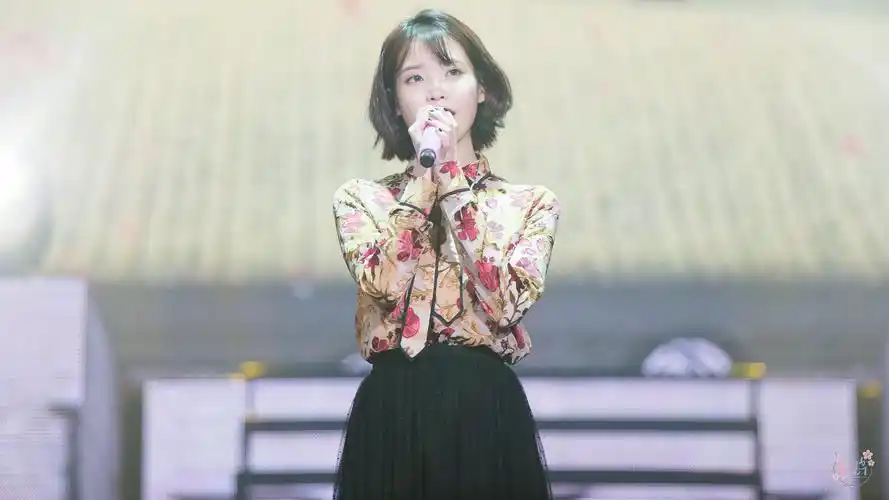 iu 李智恩 壁纸 161203 首尔演唱会 美得像幅画