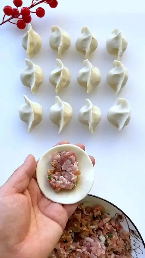 大肚水饺手法教程