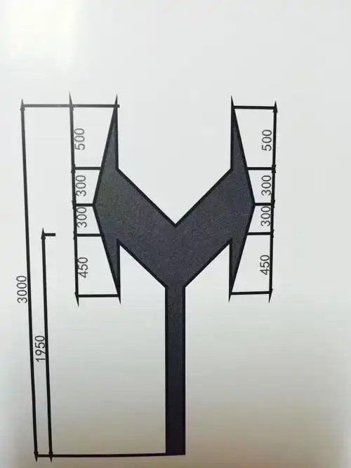 原创你知道国标交通标线导向箭头的标准尺寸吗?