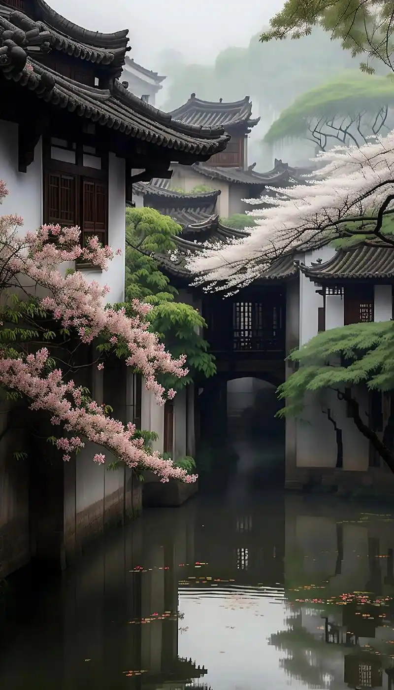 治愈系风景 #原创作品 #古风 #唯美意境 #江南第一深情