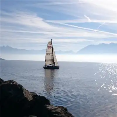 微信帆船头像,适合帆船爱好者航行的帆船图片