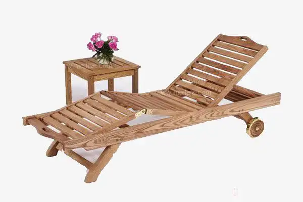 木质躺椅