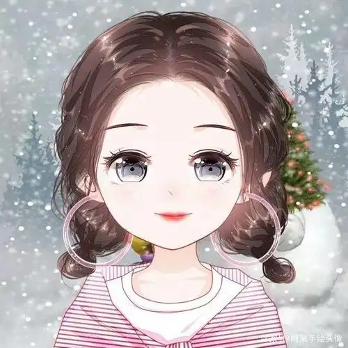 超级萌的专属手绘头像,卡通版的你更可爱