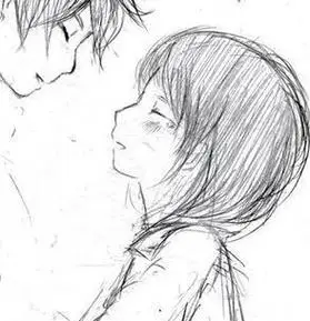 动漫情侣头像自截二次元情侣图片