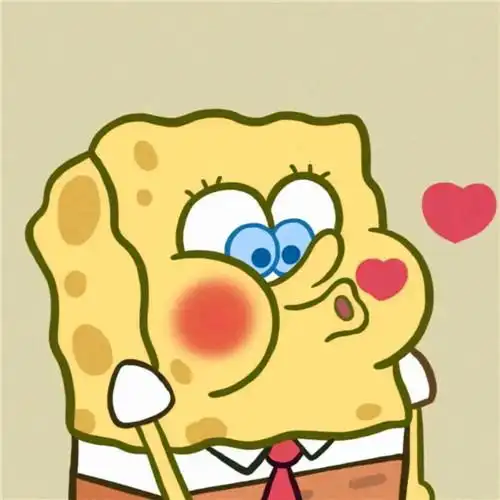 海绵宝宝派大星一左一右情头图片_情侣动漫头像_头像屋