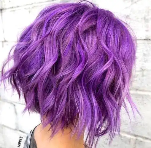 新年染什么头发更好看 这些紫色系发色超显气质_生活攻略_宝宝名字
