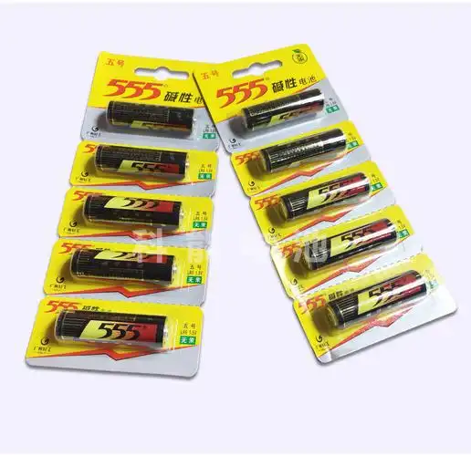 厂价批发原装正品555牌碱性5号干电池电视玩具鼠标遥控专用电池