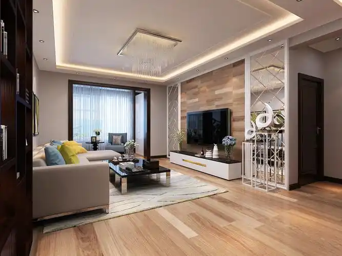美域天成--三室两厅现代简约装修效果图