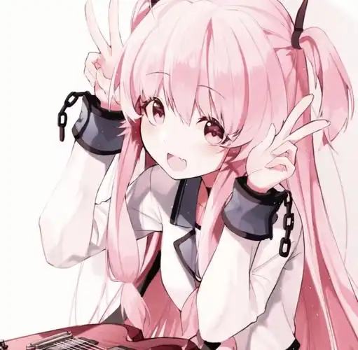 可爱粉色系软妹二次元女生动漫风格头像 - 高清图片,堆糖,美图壁纸