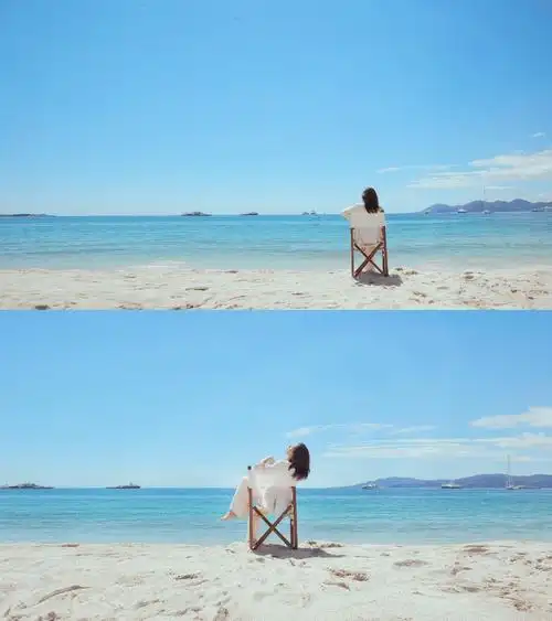 但是还是最喜欢江一燕这次的海边的一组,真的是仙气飘飘的好看啊.