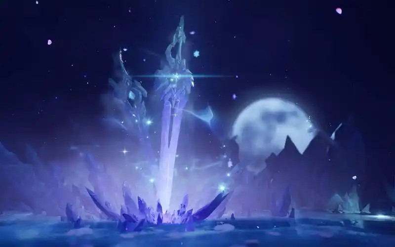 【虚幻5游戏特效】虚幻5制作星穹铁道-镜流-双冰剑