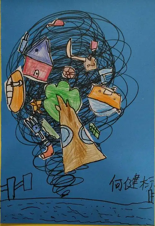 为什么说儿童画画面"乱七八糟","一塌糊涂"也是最优秀之作
