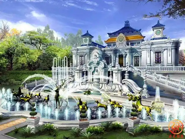 12张圆明园复原图:十分壮观,却被列强一把火烧光,令人心痛