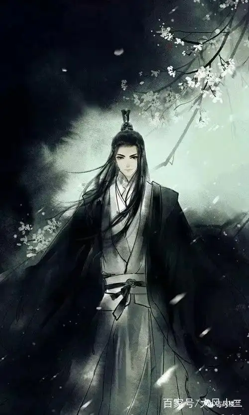 十二星座专属古风黑衣美男射手座邪魅狂狷天蝎座腹黑记仇