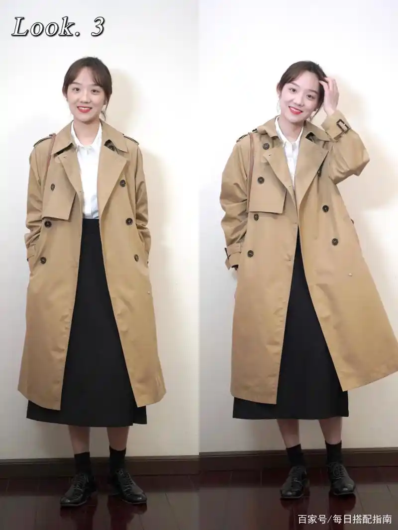 风衣里面穿什么?建议这6种内搭,不仅时髦还高级,谁穿谁好看