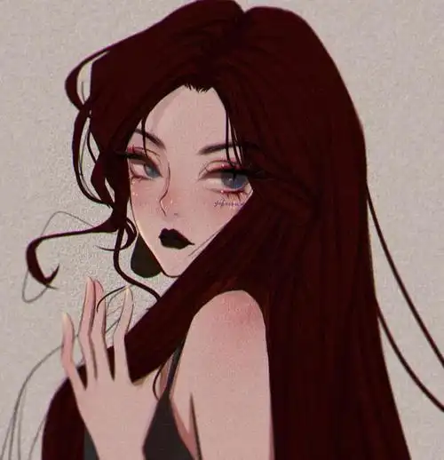 超a高冷女生头像暗黑的风格真的太酷了