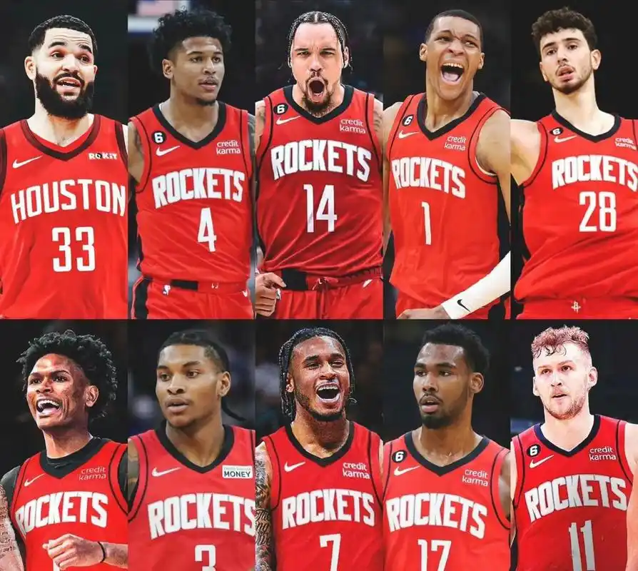 火箭队新赛季的12人阵容轮换!